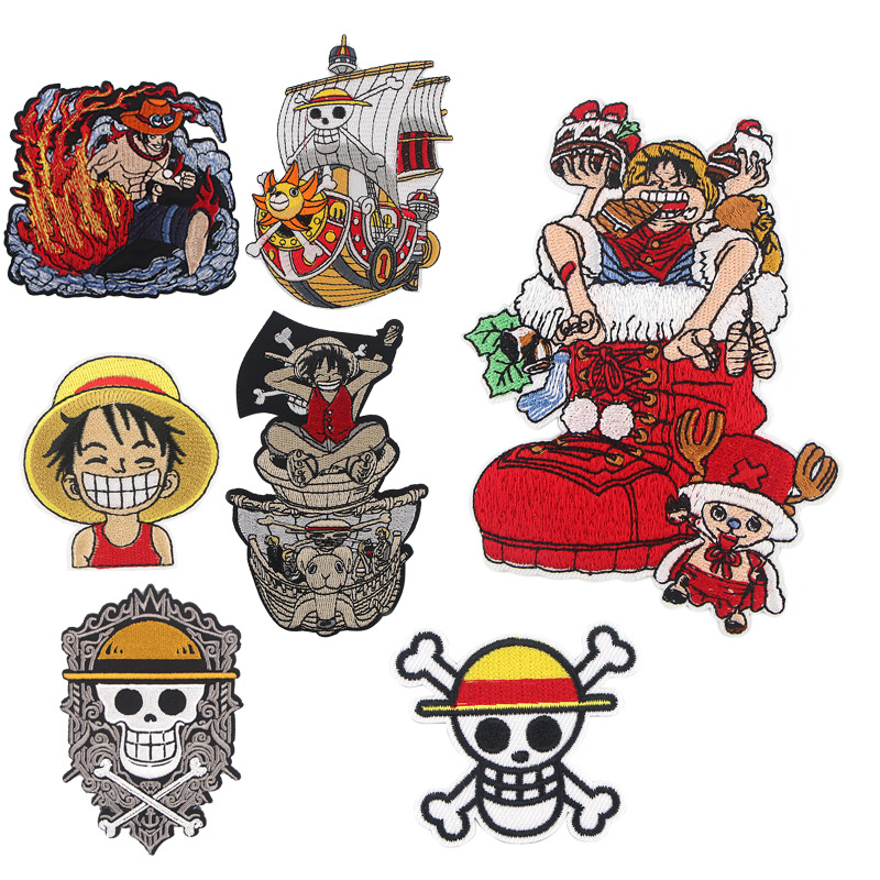 Japan Lifestyle And Culture - Patch ricamate anime giapponesi termoadesive per
