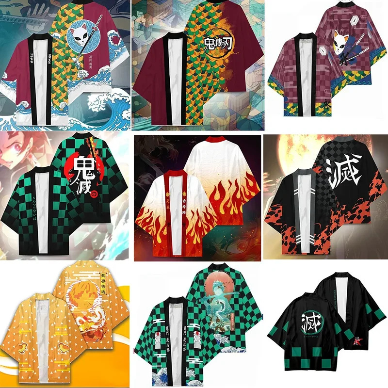 Japan Lifestyle And Culture - Demon Slayers Cardigan Abbigliamento anime giapponese
