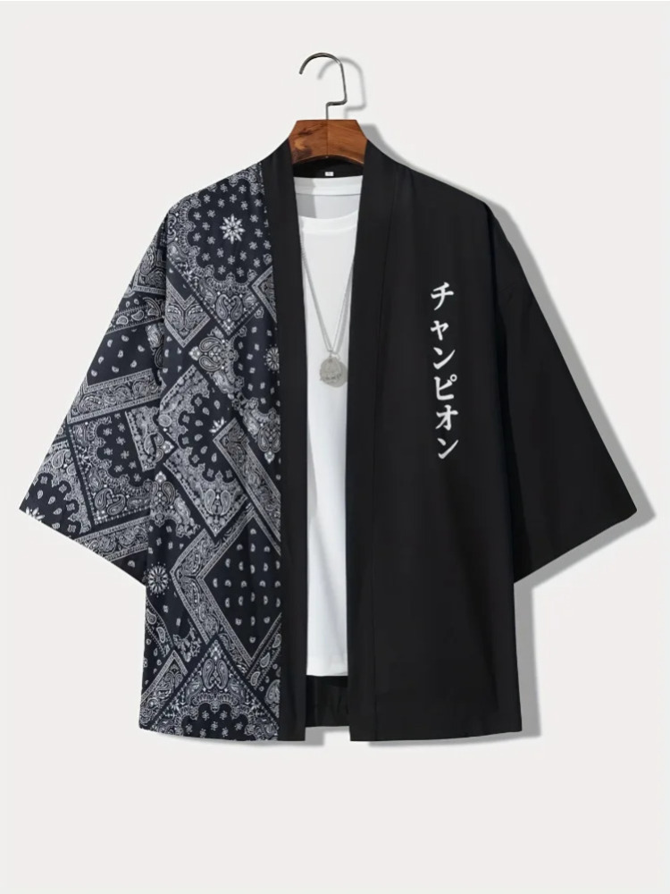 Japan Lifestyle And Culture - Camicia casual da uomo in stile