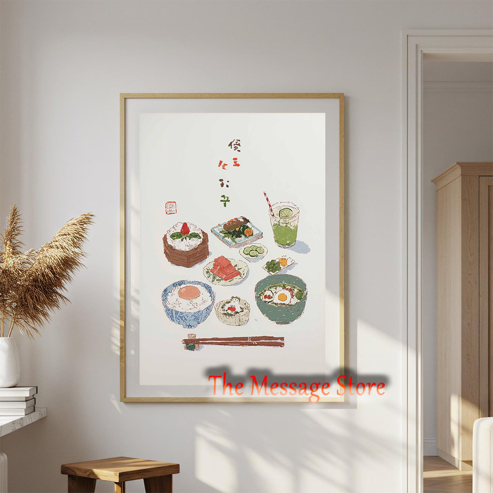 Poster su Tela con Cibo Giappo - Japanese Lifestyle Anime recensione e prezzo